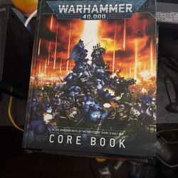 Warhammer 40k Core Book