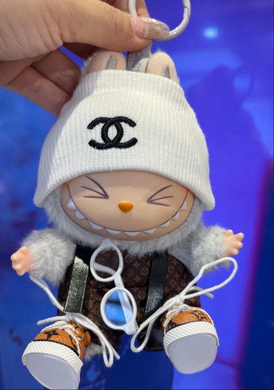 Pop Mart Labub Plush Toy Keychain