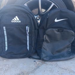 Adidas And Nike Backpacks
