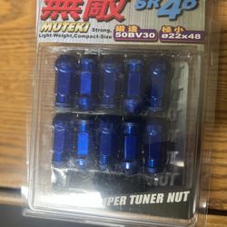 Blue Lug Nuts