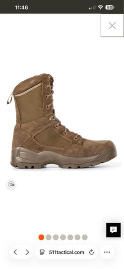 Size 14 is 5.11 side zip desert boot