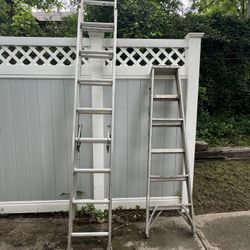 2 Ladders For Sale $60