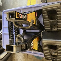 Jacks with Wheel Chocks