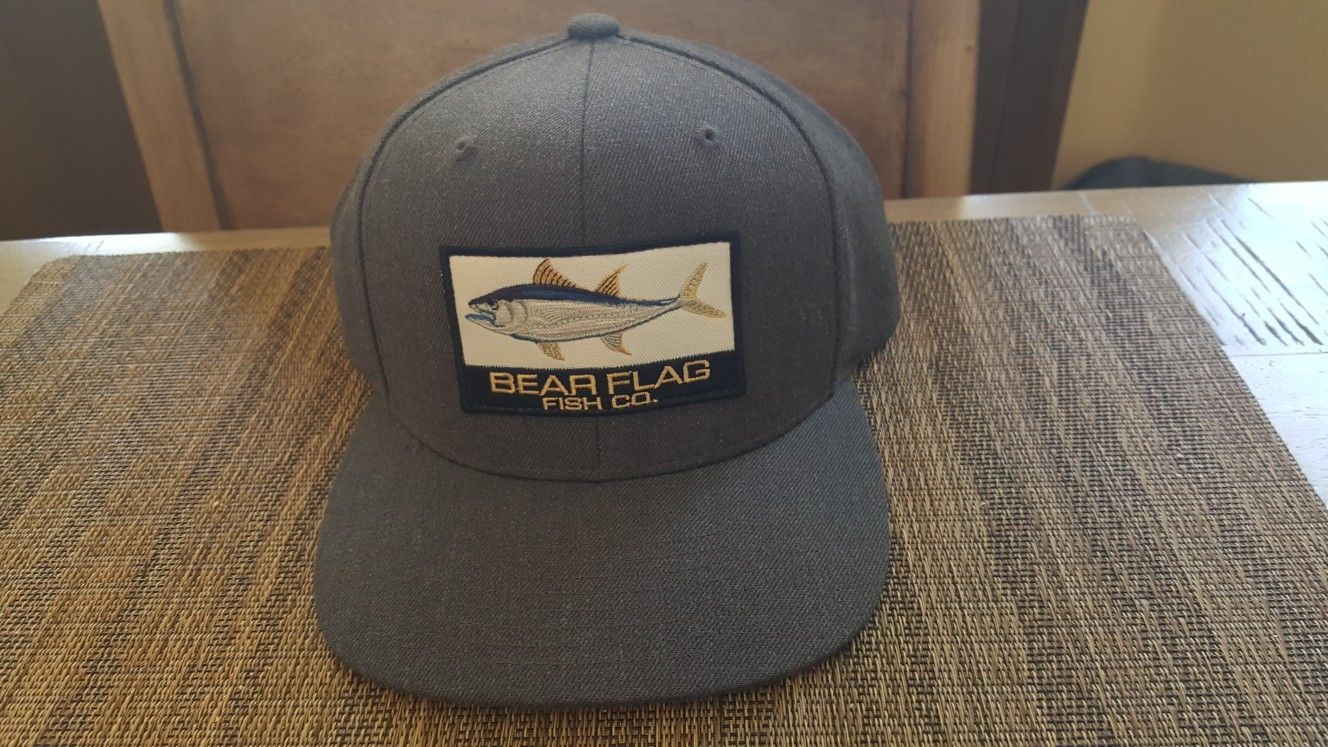 New ~ Bear Flag Fish Co. Adult Trucker Hat Cap
