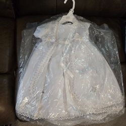 Baptism Dress w/shoes