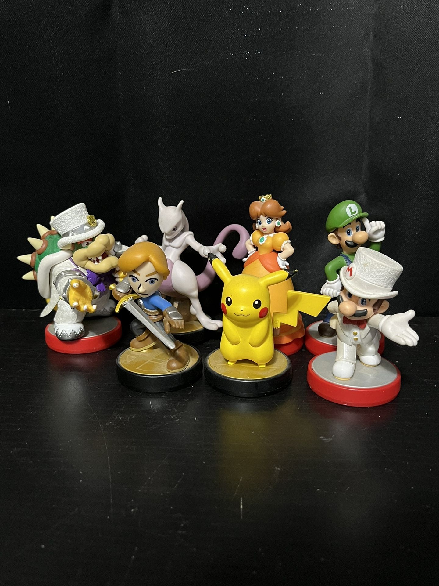 (READ DESCRIPTION) Rare Cheap Nintendo Amiibo Mario Pokémon Used Limited Edition Smash Bros Switch Pikachu Collectible Figure
