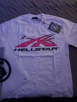 Hellstar White Graphic T-Shirt with Tags