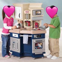 Super Chef 13-Piece Pretend Play Kitchen Toys Playset with Microwave, Oven and Coffee Maker, Multi-color- For Kids Toddlers Ages 3 4 5+, New In Box