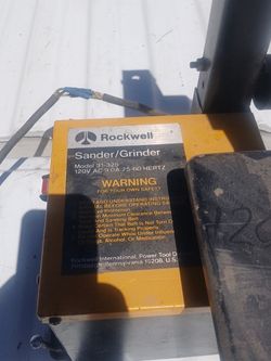 Rockwell Sander Grinder