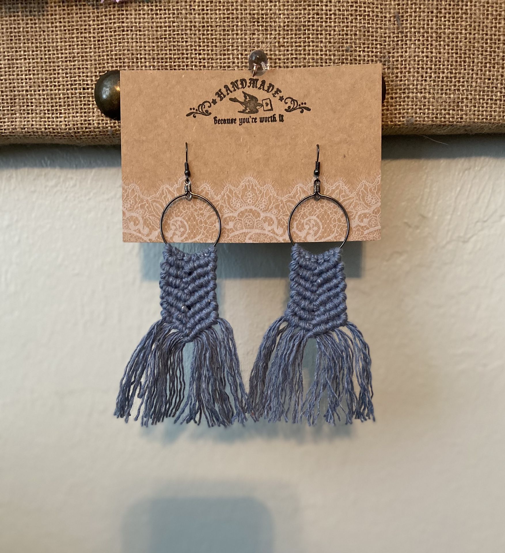 **Macrame Earrings**