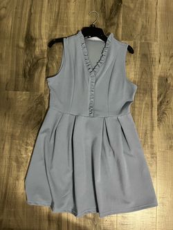 Light blue dress