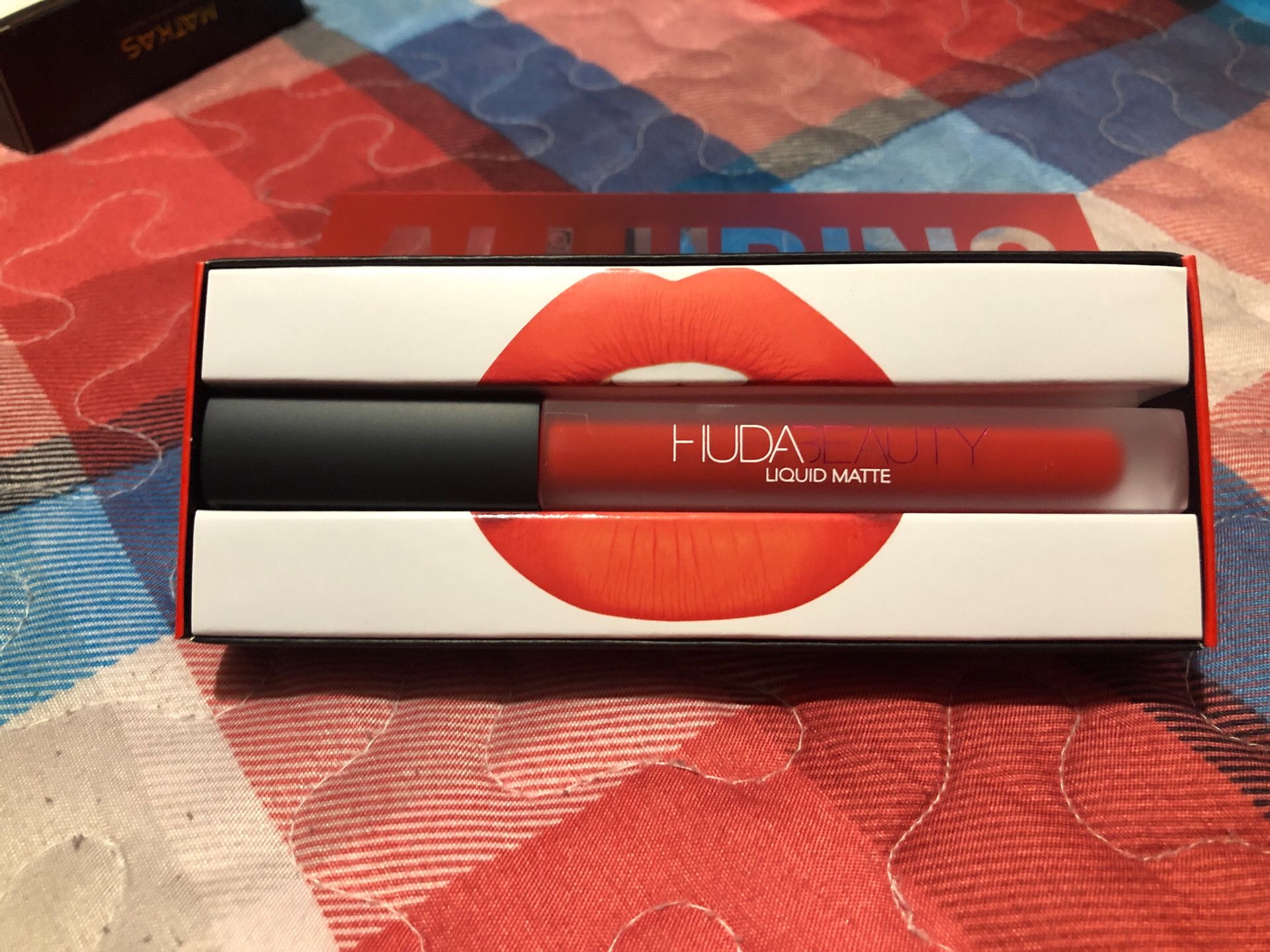 Huda Beauty Red Lipstick