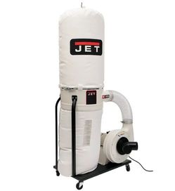 JET Dust Collection System w/ 5-Micron Filter Bag Kit, 2HP, 1PH, 230V, M/N DC-1200VX