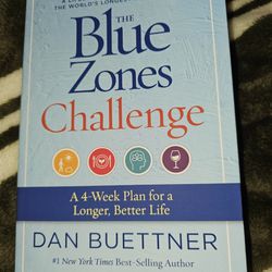 NEW Blue Zones Challenge Soft Cover Book