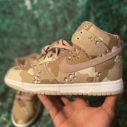Sb Dunk High Desert Camo 