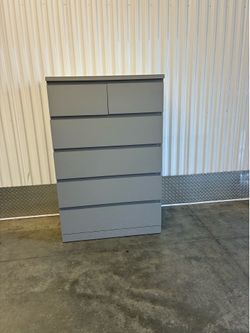 Gray dresser