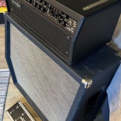 MESA Boogie Mark V and Footswitch w/4x12 Celestion Cab - Trades Ok