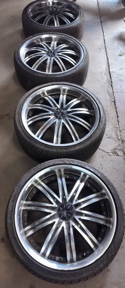 Tires with rims