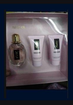 PARISIENNE BY YVES SAINT LAURENT TRAVEL SELECTION GIFT SET.MUST PICK U P