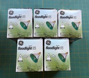 GE Green Outdoor Incandescent Flood Light