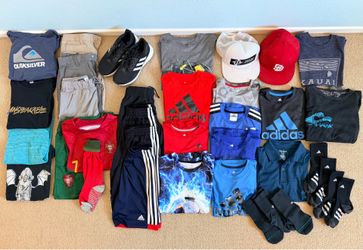 Boys Clothes & Shoes - Size 7/8