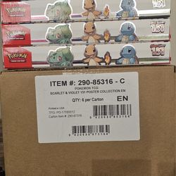 10 x Pokemon 151 Poster 3 Pack