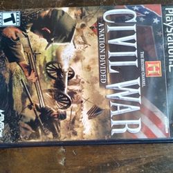 Civil War: A Nation Divided PS2 