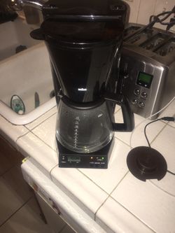 Braun coffee maker