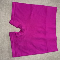 Magenta Biker Shorts