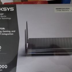Linksys router AX6000 WiFi 6