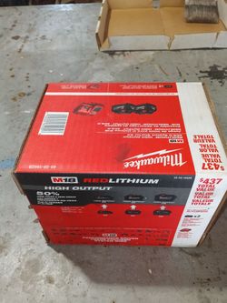 Milwaukee M18 RedLithium High Output Starter Kit