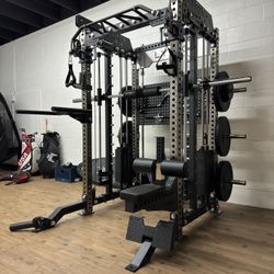 3 In 1 Squat Rack, Functional Trainer, Smith Machine FREE DELIVERY