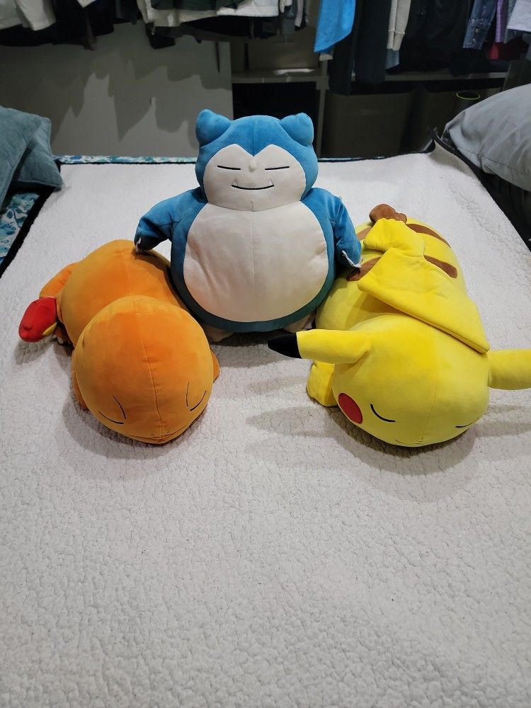3 Pokemon Soft Pillows,All Products : American Fashion Style Bags On Sale