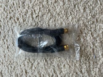 Brand New Sealed RG6 Coaxial Cable with Gold-Plated F-Type Connectors