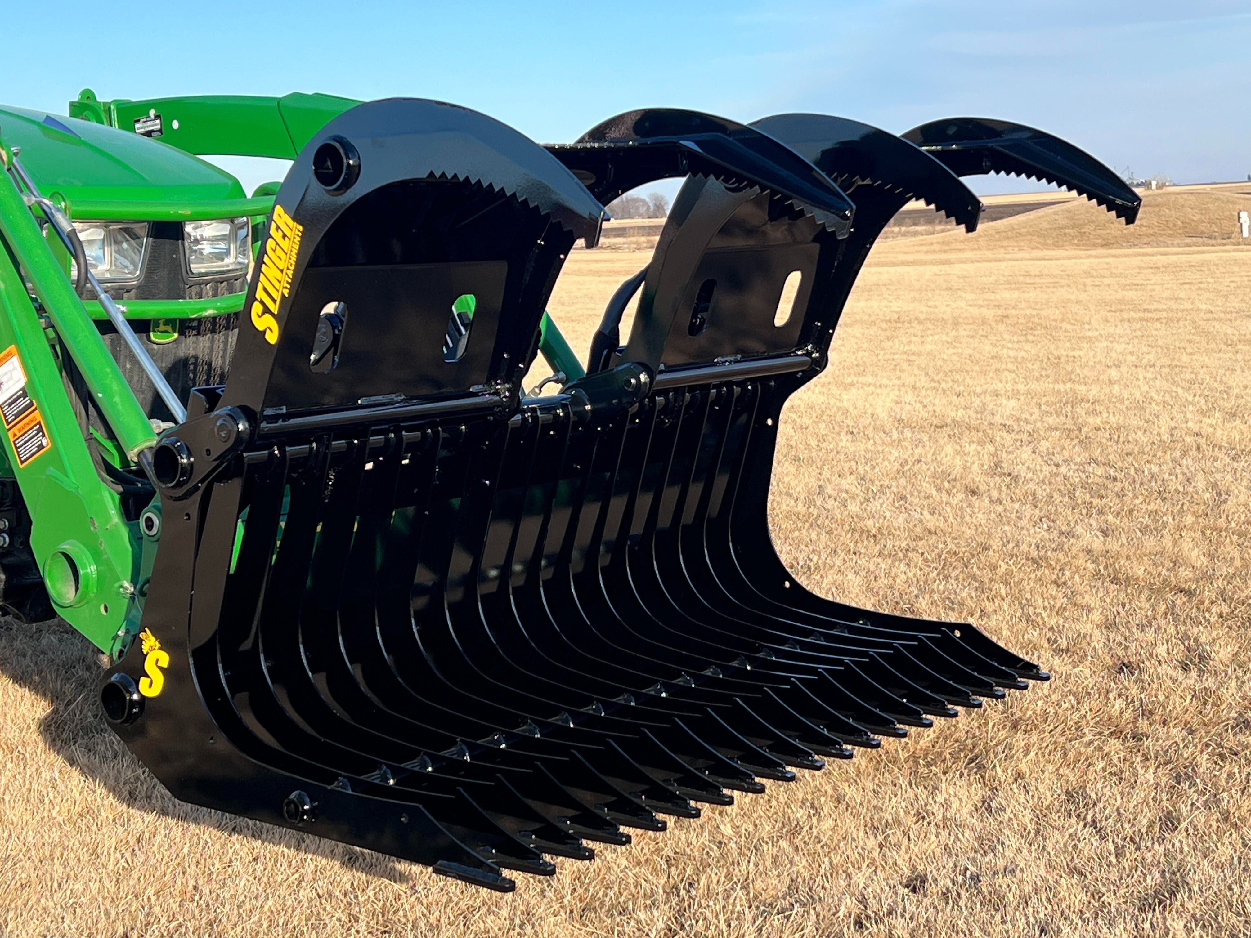 Stinger Attachments Compact Rock & Brush Grapple (CROG-54)