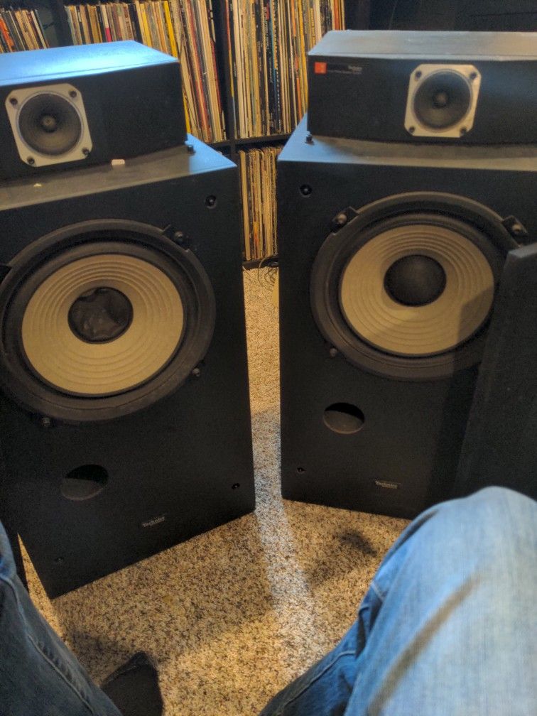 75W Pair Of Technics Speakers