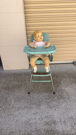 Vintage Baby And High chair