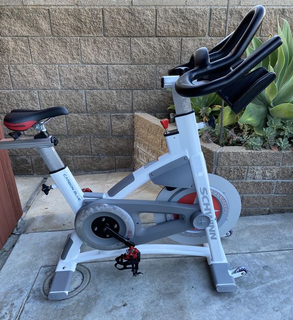 schwinn ac carbon blue spin bike