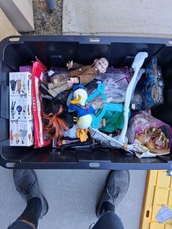Mixed Vintage Toy and Doll Lot