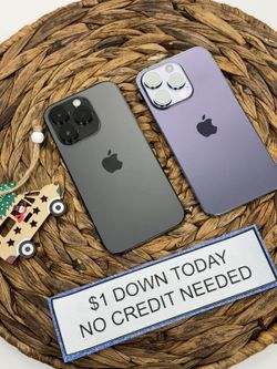 Apple IPhone 14 Pro - Pay $1 DOWN AVAILABLE - NO CREDIT NEEDED 