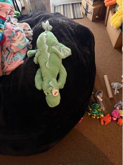 Stuffed dragon
