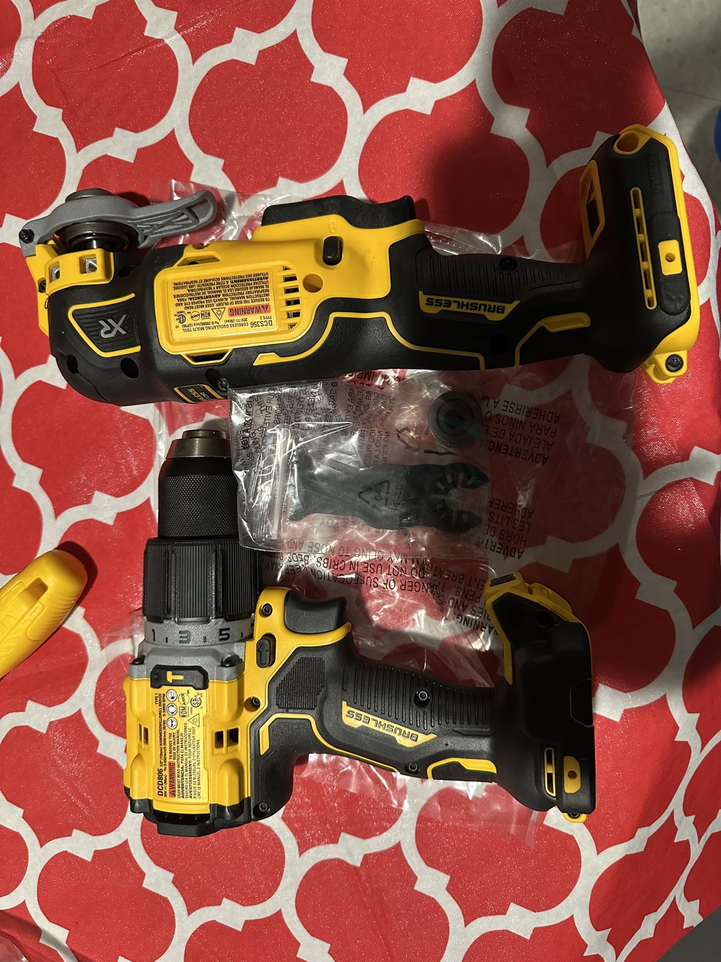 Dewalt Hammer Drill And Multi Tool Xr New