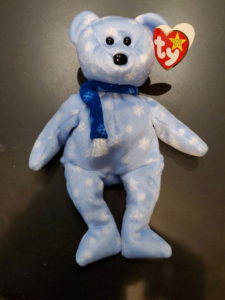 Beanie Baby: 1999 Holiday Teddy.