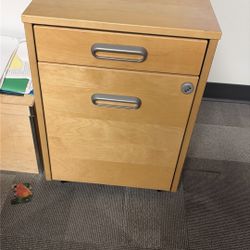 IKEA File Cabinet Light Wood  (available )
