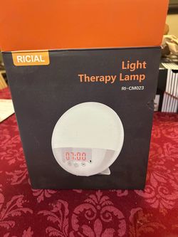 Ricial Solara wake up light alarm clock