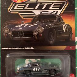 Hot Wheels 2023 HW Collectors Elite 64 #1 Mercedes-Benz 300 SL -1:64-