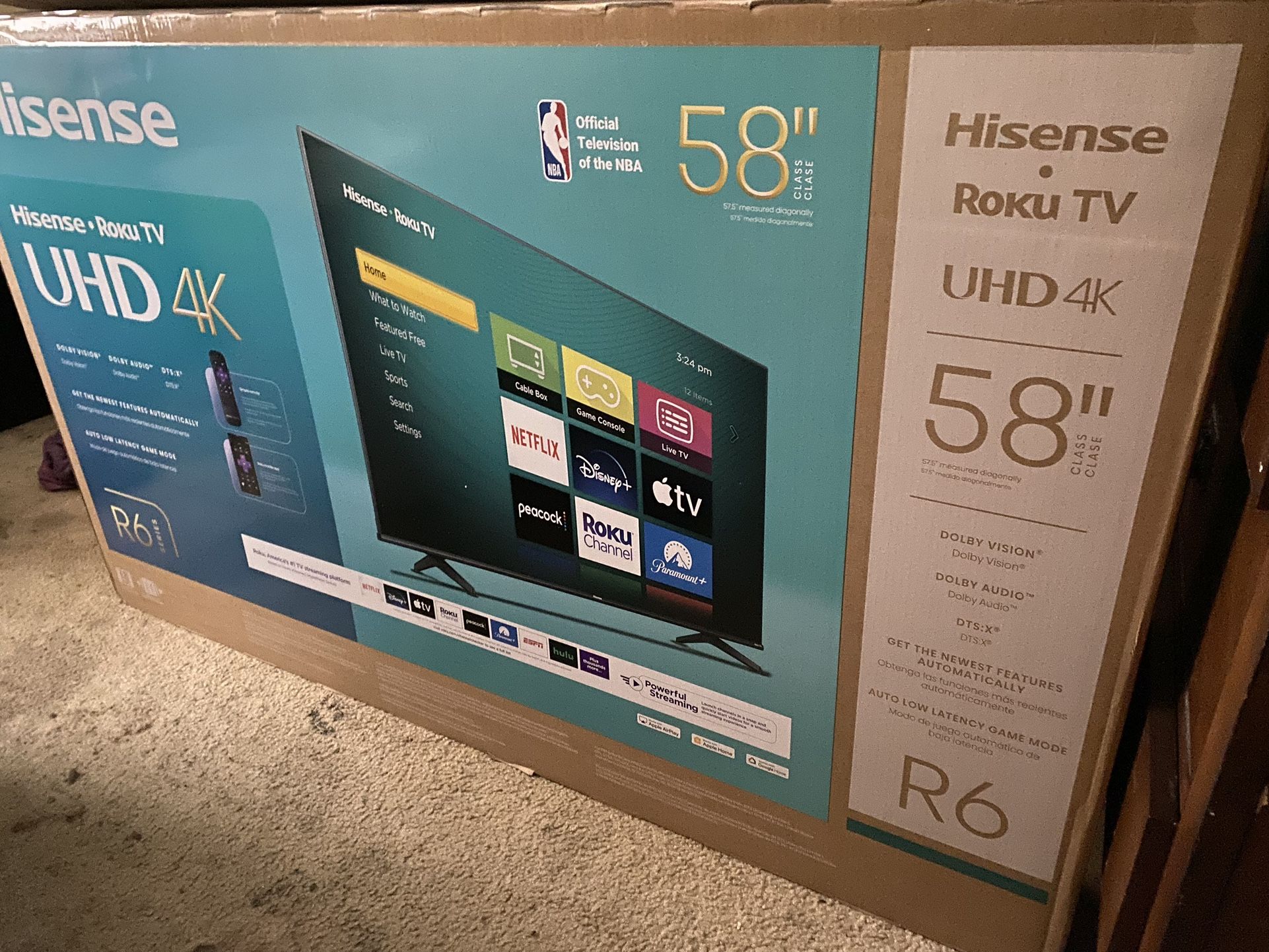 Brand new TV never been used