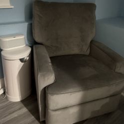 Grey Nursery Chair