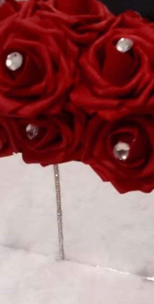 Mirror Box w/Red Roses