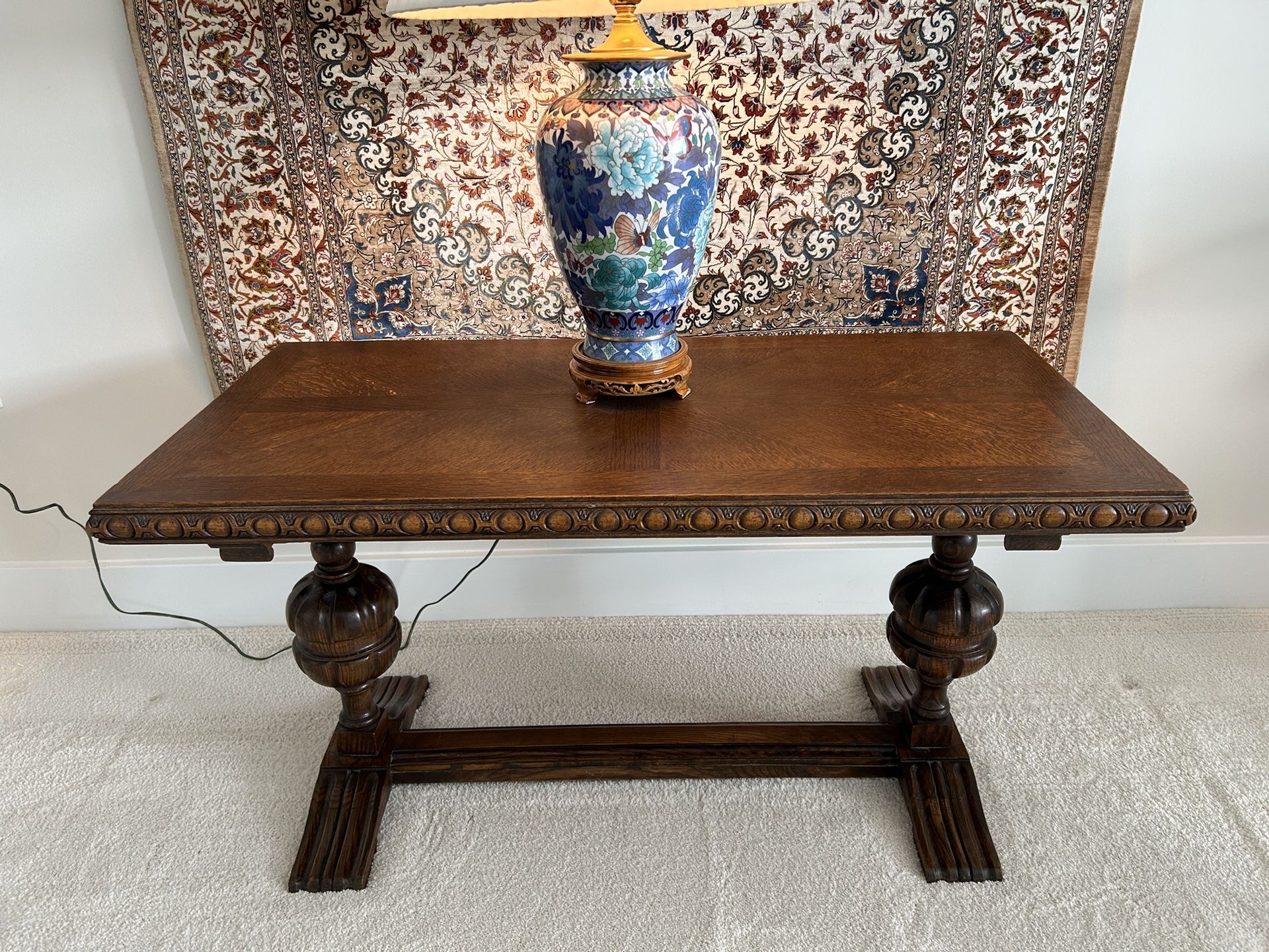 Antique Oak Coffee / Side Table